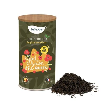 Desayuno inglés té negro ecológico - Dios salve a la reina - Tatasse 100g