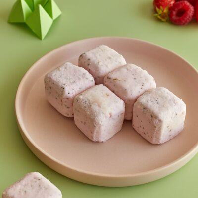 Handmade marshmallow Red fruits - Bulk