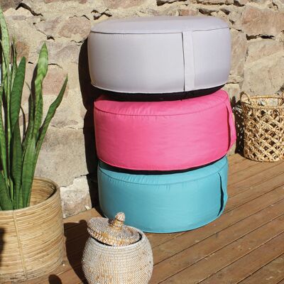Colorful Inflatable Round Outdoor Pouf COSTA