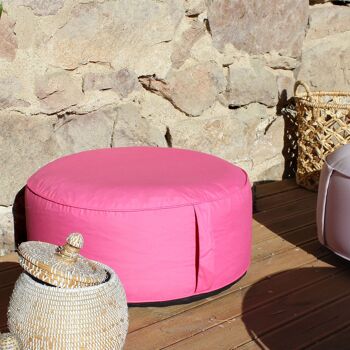 Pouf d'extérieur rond Gonflable Coloré COSTA 4