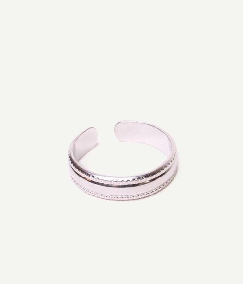 Bague fine Flora Argent | Bijoux faits main en France