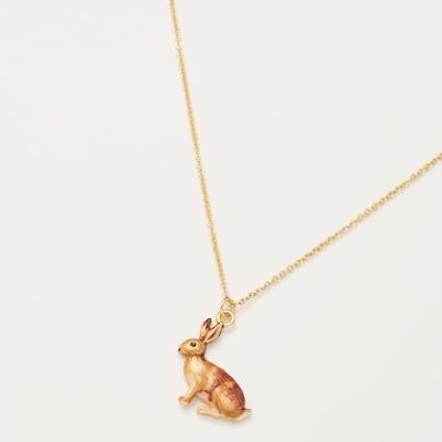 Collier Court Lapin