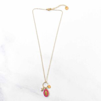 Collier grappe Marie 2