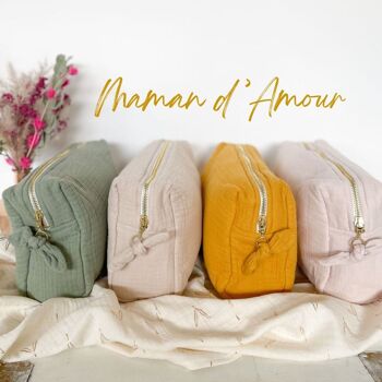 Pack trousse de toilette " Maman d'Amour " 1