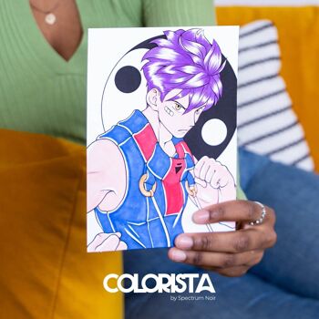 Colorista - Kit de coloriage - Héros du Manga 12pc 3