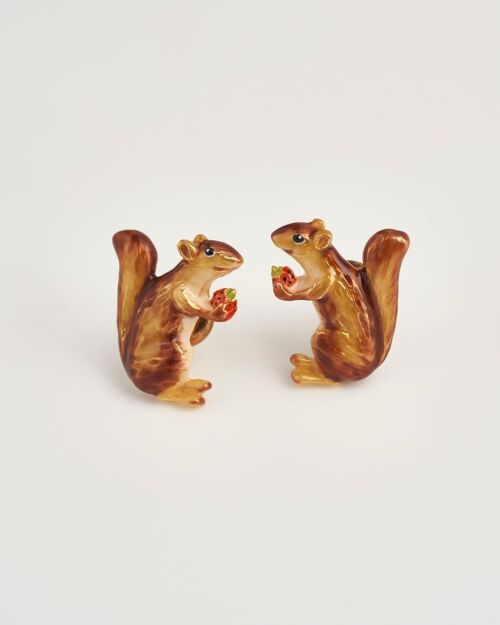 Cheeky Squirrel Stud Earrings