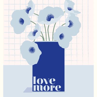 Poster LE BOUQUET, Love More