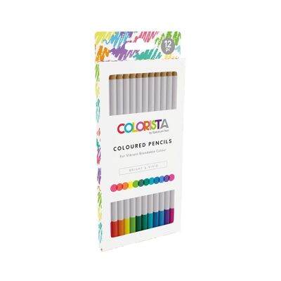 Colorista - Crayon de couleur - Lumineux et vif 12pc