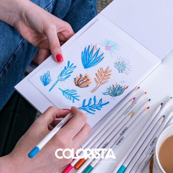 Colorista - Crayon de Couleur - Sensation Florale 12pc 4