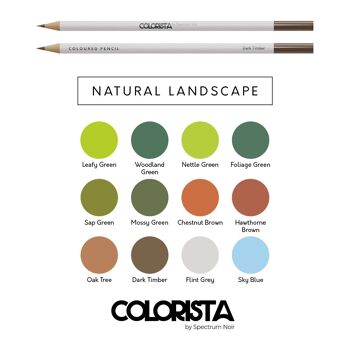Colorista - Crayon de Couleur - Paysage Naturel 12pc 3