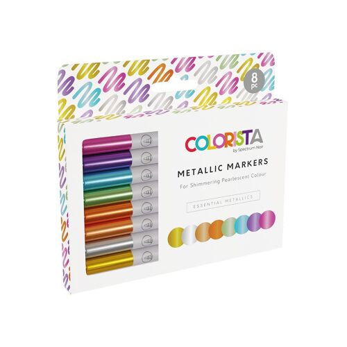 Colorista - Metallic Marker - Essential Metallics 8pc