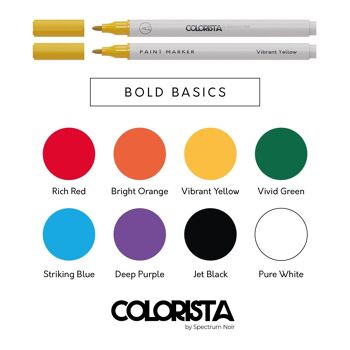 Colorista - Marqueur à peinture - Bold Basics 8pc 3