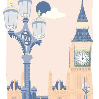 Affiche LONDRES Bigben