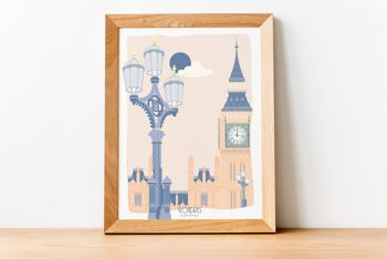 Affiche LONDRES Bigben 2