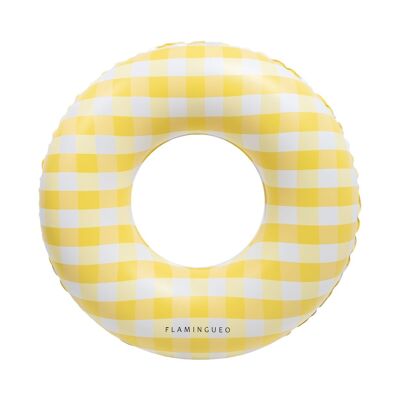 Yellow Donut Beach Float