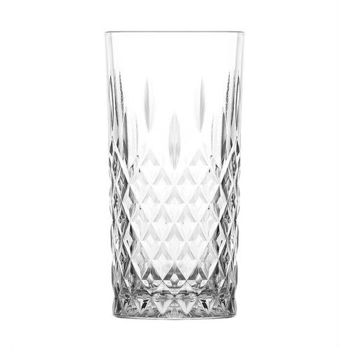 Boite de 6 gobelets glen 35.5cl en verre forme haute