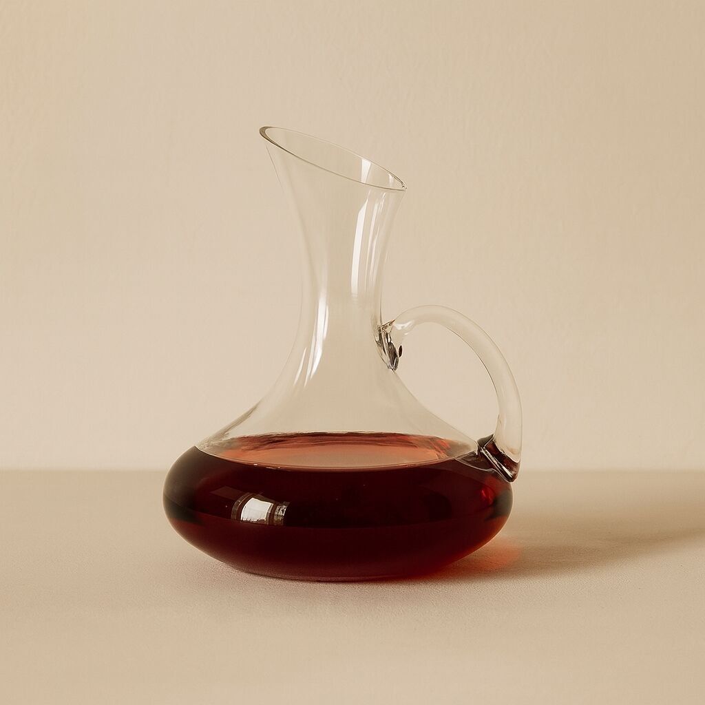Carafe à décanter avec anse rêverie 1.5l en verre