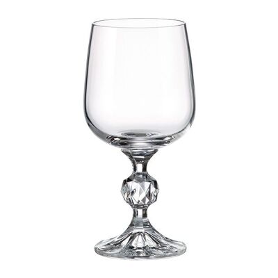 Lot de 3 verres à pied matignon 23cl en cristallin