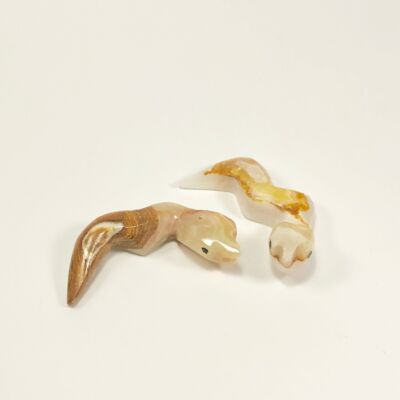 Mini Serpent Onyx Cristal Couleurs Assorties