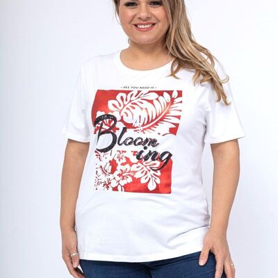 Camiseta Blomming talla grande