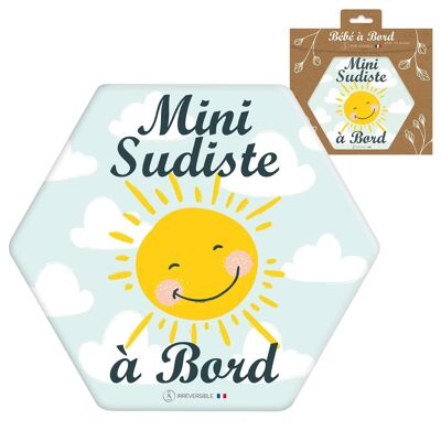 Ultrabeständiger Baby-on-Board-Kleber – Mini-Südstaatler (Sonne)
