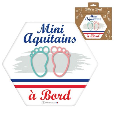 Ultra-strong edge baby adhesive - Mini aquitaines (grey/mixed)