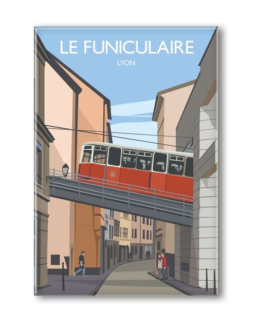 FUNICULAIRE DE LYON MAGNET