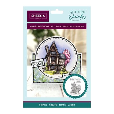 Sheena Douglass Fotopolymer-Stempel – Home Sweet Home