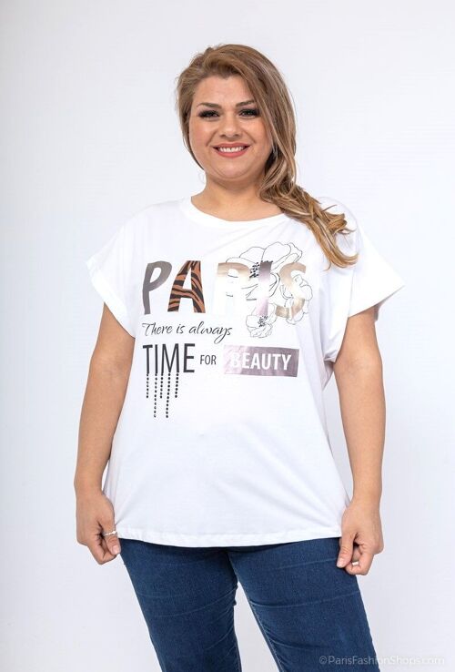 T-shirt grande taille PARIS