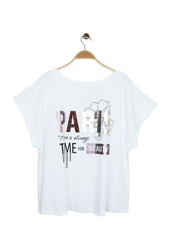 T-shirt grande taille PARIS 5