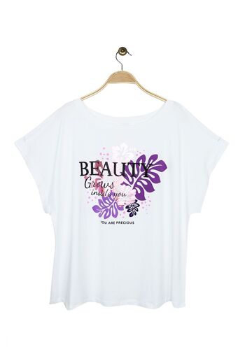 T-shirt grande taille BEAUTY 5