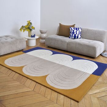 Tapis bleu Bibelot 1