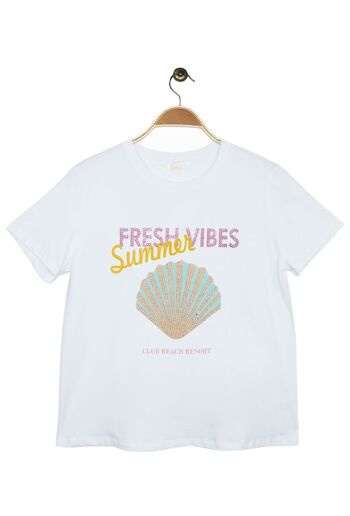 T-shirt coton Summer vibes 5