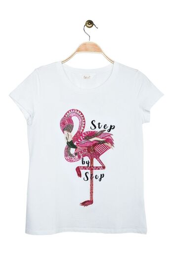 T-shirt coton Flamingo 5