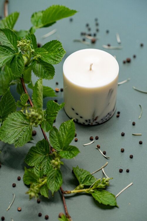 Soy Wax Candle with Juniper Scent - XL