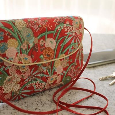 Gloria red garden bag