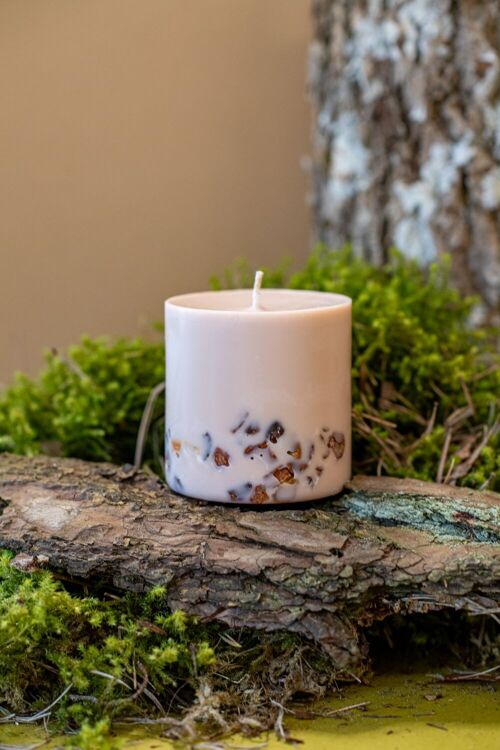 Soy Wax Candle with Linden Flower & Honey Scent - XL