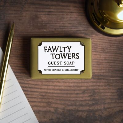Jabón para huéspedes del hotel Fawlty Towers