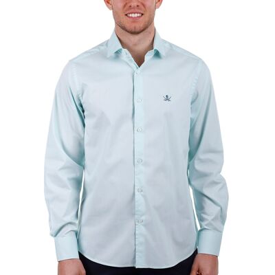 Camisa Gabardina Hombre Verde PV1GAB-118