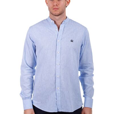 Camisa Mao Hombre Celeste PV1MAO-103