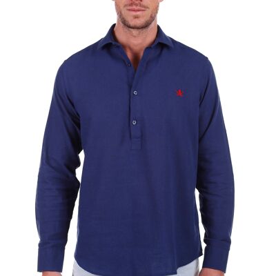 Camisa Polera Hombre Marino PV1POL-102