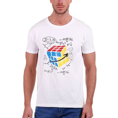 Camiseta Cubo Hombre Blanco PV1CCUBO-BLANCO