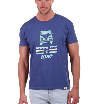 Camiseta Driving Hombre Denim PV1CDRIVING-DENIM