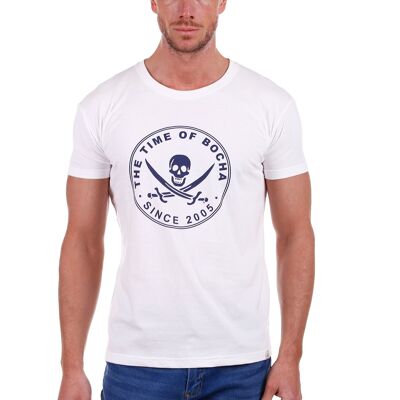 Camiseta Pirata Hombre Blanco PV1CPIRATA-BLANCO