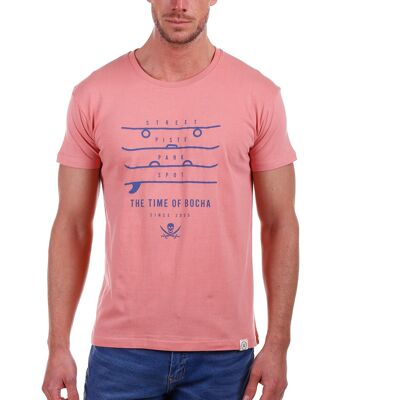 Camiseta Street Hombre Rosa PV1CSTREET-ROSA