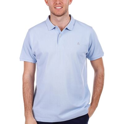 Polo Basico Hombre Celeste PV1PBASICO-CELESTE