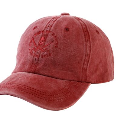 Gorra algodón ajustable Hombre Rojo PV1GORRA-ROJO