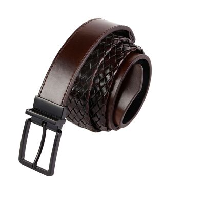 Cinturon piel reversible Hombre Marron-Negro PV1TB034-MARR.NEG