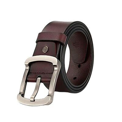 Cinturon piel Hombre Marron PV1TB036-MARRON