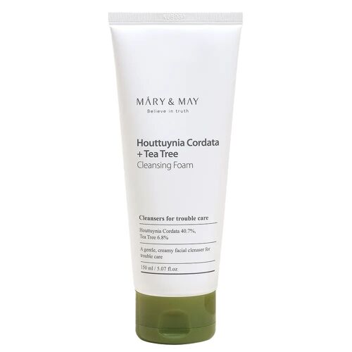 MARY&MAY Houttuynia Cordata + Tea Tree Cleansing Foam 150ml